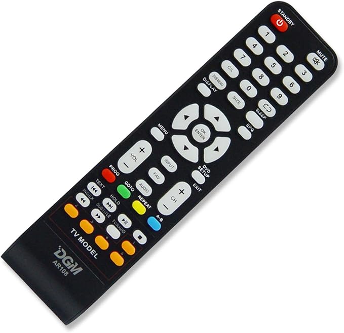 DGM AR108 Universal Standard 5 in 1 TV Remote Control Amazon.co.uk