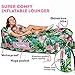 Inflatable Lounger Hammock Air Sofa-Lounge Air Chair Premium Quality-Hanging Hammock Chair-Portable Inflatable Air Couch-Lazy Lounger for Camping and Hiking