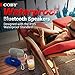 Coby Portable Bluetooth Speaker | IPX-5 Waterproof Wireless 12W Speakers | Loud HD Sound Quality | Rugged Outdoor Speaker for iPhone, Smartphone, Tablet, Laptop & iPad | with Suction Cup & Carabinerthumb 1