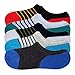 No Show Socks Cotton Hidden Low Cut Athletic for Running Men 5 Pack by Habiter