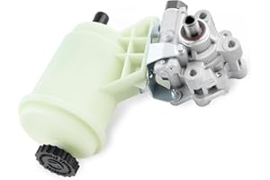 Farrme 96-4074R Power Steering Pump Fit for Ram 2500, Ram 3500, Ram 4000, Ram 4500, Ram 5500 2011-2012 L6 6.7L Diesel Automotive Replacement Power Steering Pumps with Reservoir 68070908AB, 68070908AC