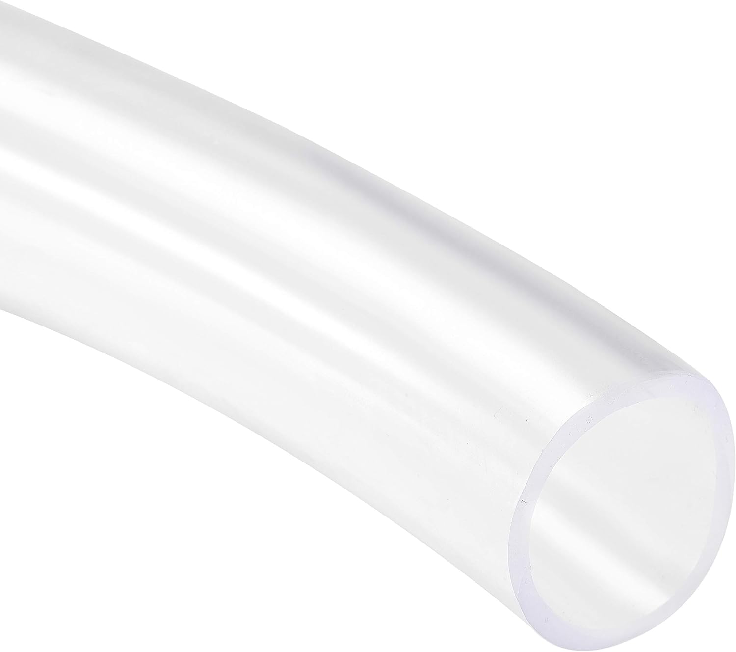 sourcing map PVC Hose Tube, 32mm(1.25") ID x 38mm(1.49") OD 1m/3.28ft Clear Vinyl Tubing, Plastic Flexible Water Pipe - Image 4