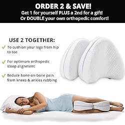 Contour Legacy Leg & Knee Foam Support Pillow