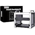 GeeekPi 4U Server Cabinet, 10 inch Server Rack for Network, Servers, Audio, and Video Equipment, DeskPi RackMate T0 Rackmount