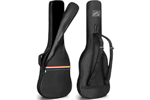 CAHAYA CY0308 Electric Guitar Dust Cover Dustproof Soft Guitar Cover Gig Bag for Electric Guitars No Padding, multi-coloured,