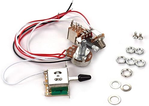 Amazon.com: JJmooer Electric Guitar Wiring Harness Kit Replacement with