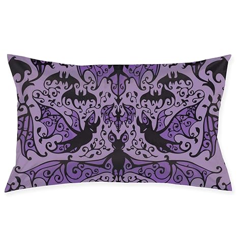Amazon Com Reconfeng Decorative Pillowcase Haunted Mansion Bats
