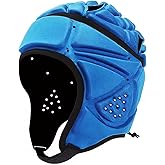 MK MOSSE KARNE Soft Flag Football Helmet 7v7 Rugby Padded Headguards Protective Gear for Youth Kids