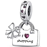 MULA 925 Sterling Silver Charms for Bracelets and Necklaces Handbag Dangle Pendants Beads Cute Cat Turtle Charms Jewelry for Women