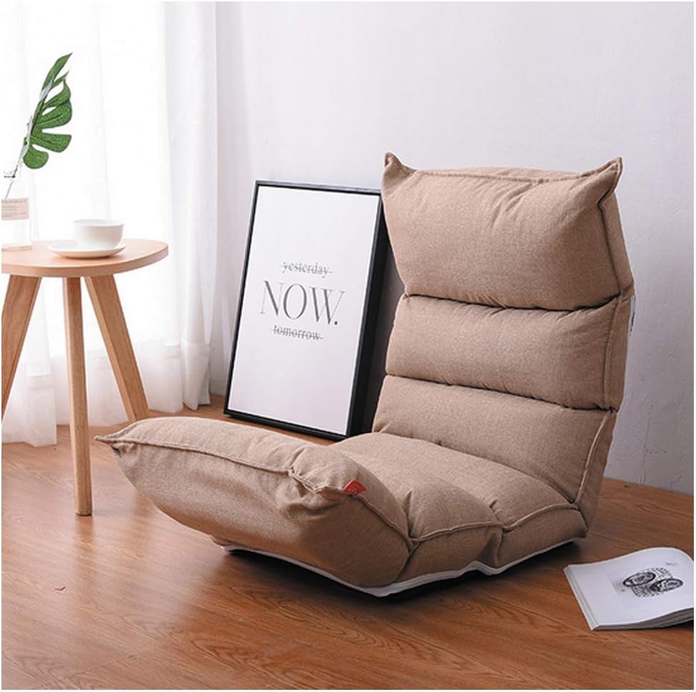 Floor Seating Sofa Chair Folding Lazy Recliner Comfortable Memory Foam And Back Support Living Room Lounger Chair For Gaming Reading Meditating With Pillow Amazon Ca Home Kitchen