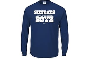 SMACK APPAREL Sundays are for Dem Boyz T-Shirt for Dallas Football Fans (SM-5XL)