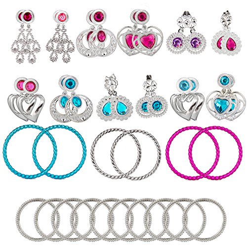 image for WATINC Princess Pretend Jewelry Toy,Girl’s Easter Tiara Dress Up Pla