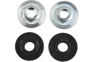 4pcs Angle Grinder Pressure Plate Hexagon Nut Modified Splint Tool with 10mm Thread for Type 100 Polisher Grinding Polishing 