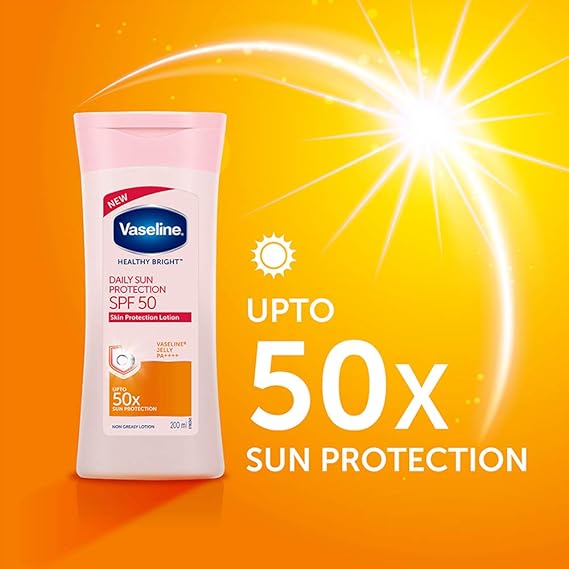 vaseline sun protection body lotion