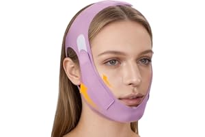 Chin Strap Face Lift Band Tape for Sleeping Double Chin Reducer Jawline Lifting Device V Line Mask for Skincare Routine Jawli