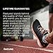 Feetures! - Elite Merino+ Ultra Light - No Show Tab - Gray/Reflector - Size Small - Athletic Running Socks
