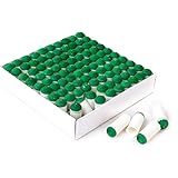 100pcs 9mm Push-on Snooker Tips Pool Cue Stick Slip-on Teps