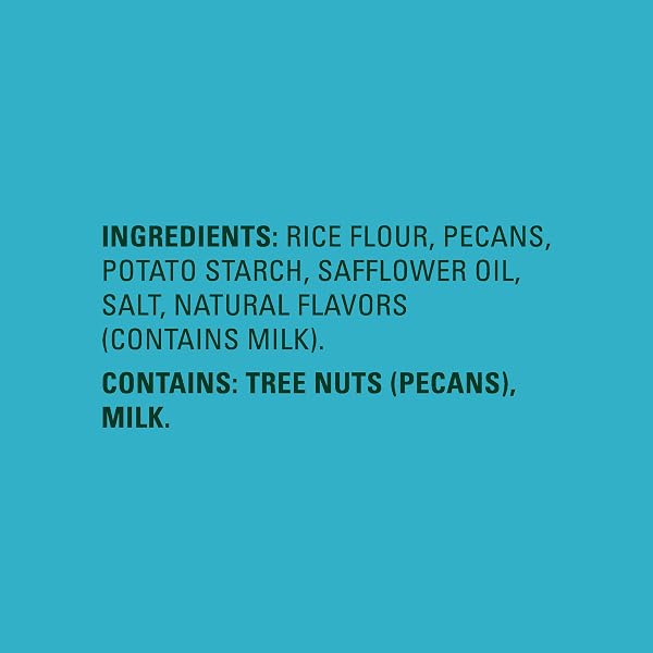 BLUE DIAMOND ALMONDS, PECAN THINS GLUTEN FREE CRACKER CRISPS PERFECT FOR SNACKING, 4.25 OZ