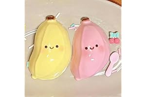 Banana Squishies Fidget Toy, Stress Relief Sensory Squeezing Gadget, Desk Accessory for Anxiety and Focus, Fun Novelty Gift f