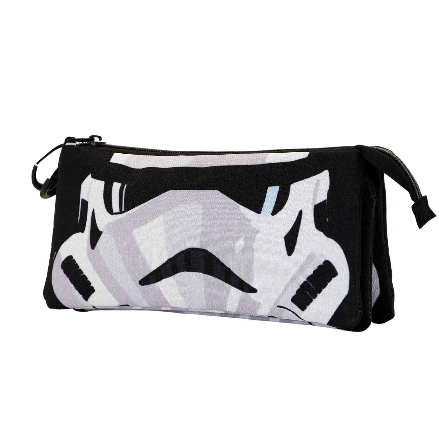 Star Wars Trooper-ECO Triple Pencil Case, Black, 23 x 11 cm