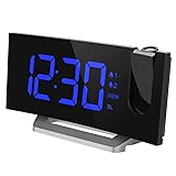 Mpow [Upgraded] Projection Alarm Clock, 5'' LED