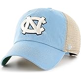 47 NCAA Trawler Primary Logo Team Color Mesh Trucker Clean Up Adjustable Hat, Adult One Size Fits All