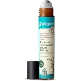 Pilgrim Advanced Hair Growth Serum Roll-On with Redensyl 3% Anagain 4% &amp; Capilia | Hair Fall Control &amp; Regrowth | Korean Black Rice | for Men &amp; Women, 0.85 Fl Oz (25ml)
