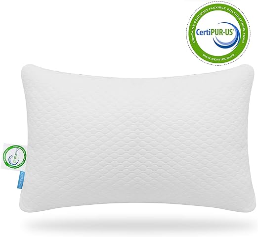 Amazon Com Onireaco Shredded Memory Foam Bed Pillows For Sleeping