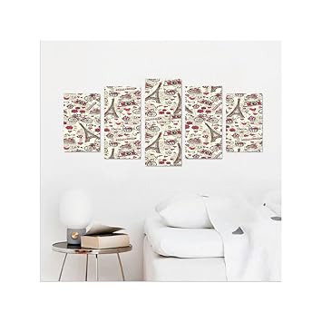 Amazon Com Liguo88 Custom Canvas Romantic French Paris