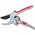 MEPEREZ Adjustable Germany Pruners, Arthritis Weak Hand Snips, Work 3 Times Easier, 1-Inch Cut Capacity Garden Clippers, Ergonomic handle, Rust resistant, high strength steel, Sharp