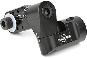 Archery Single Side V-Bar Mount Quick Disconnect,Bow Rod Stabilizer,Sidebar Mount Pkg, Back Bar Stabilizer Mount for Compound