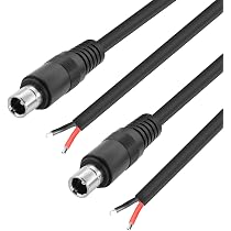Amazon.com: GINTOOYUN 2 PCS DC8020 Connector Pigtail Cable DC 8.0 ...