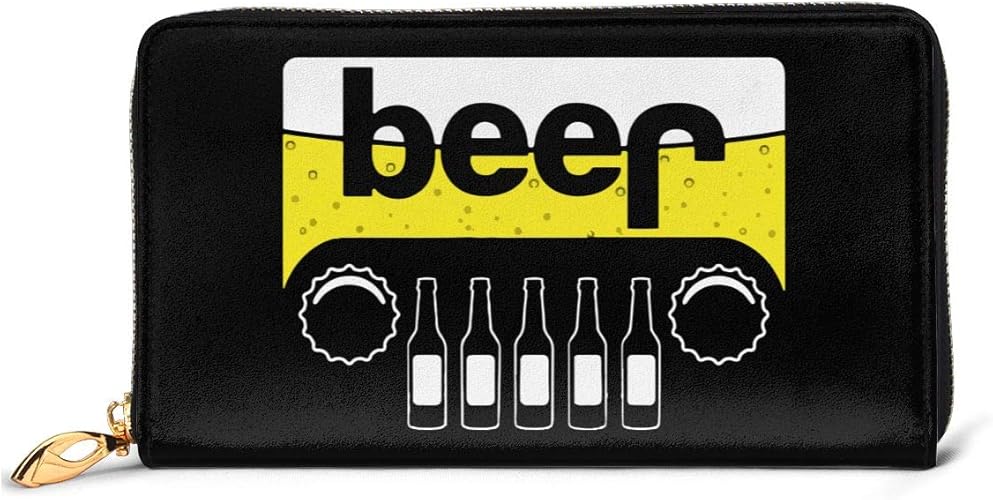 Amazon 財布 ウォレット Jeep ジープ ビール 本革 レザー 大容量 メンズ 女性 プレゼント 個性的デザイン 高級品 男女兼用 カイキサケ シューズ バッグ