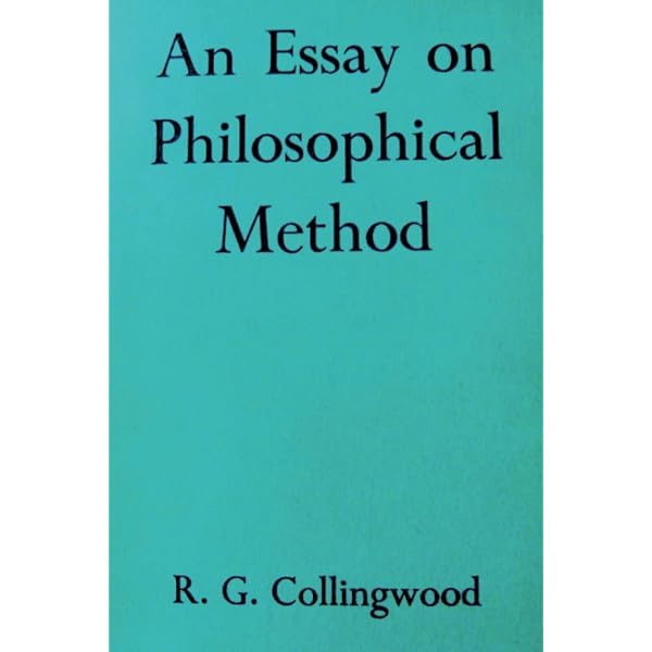 Amazon.com: An Essay on Metaphysics: 9780198235613: Collingwood