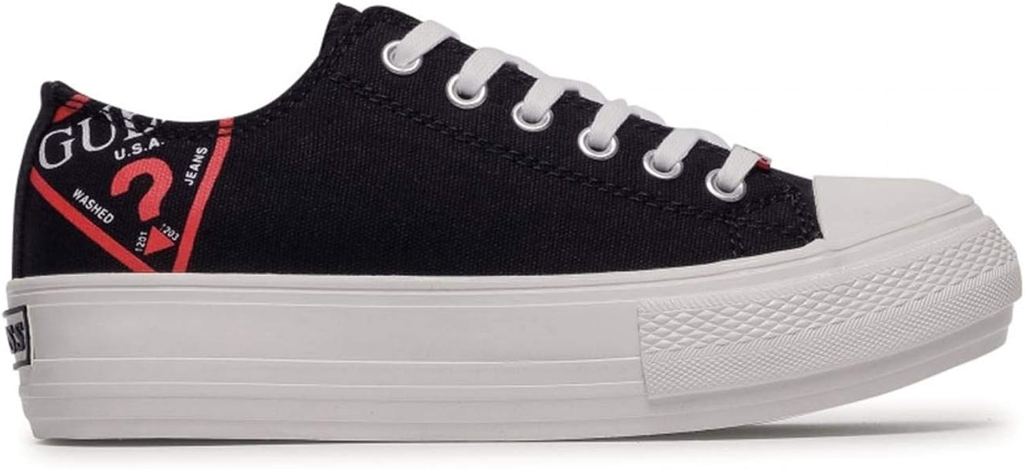 baskets compensées guess