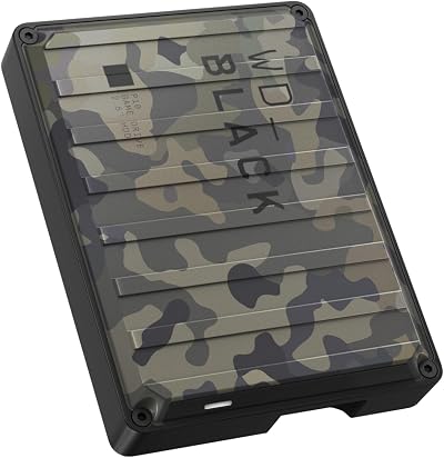 WD Black P10 5TB Game Drive Portable External HDD USB 3.2 Gen 1 130 MB/s