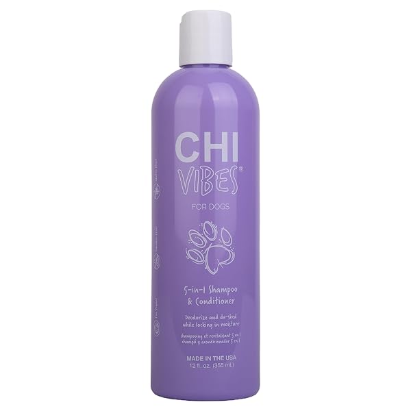 CHI VIBES FOR DOGS 5-IN-1 SHAMPOO & CONDITIONER,...