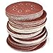 120-Piece Great Value,Sandpaper Discs,Sanding disc,Sandpaper disc Sandpaper,5 Inch 8 Hole Hook and Loop Sandpaper Sanding Disc Sandpaper Sanding Sheets Assorted 40 60 80 120 150 240 Grits Sander