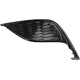 RATCHROLL Front Left Fog Light Grill for Toyota Camry 2021-2023 Front Lower Bumper Fog Light Cover Inserts No.8148206190 ABS 1 Pc