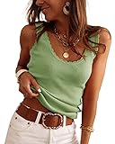 Tankaneo Womens V Neck Tank Tops 2025 Sleeveless