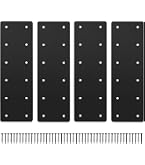 thumbnail image 2 of 10-Pack Flat Joining Plates For Garden Sleepers - 120x80x2mm Galvanised Steel 2 of 6