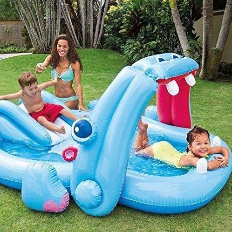 INTEX 57150 U-57150 Family Pool Hippo 