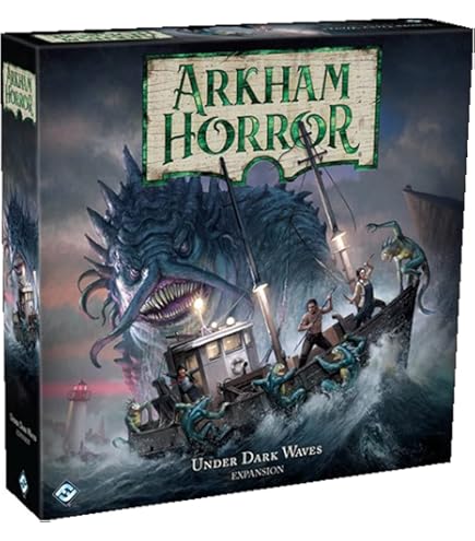 Amazon.com: A Call of Cthulhu Boardgame, Arkham Horror: The Classic Game of  Lovercraftian Adventure : Fantasy Flight Games: Toys & Games