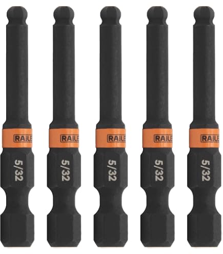 Wiha 71771 Sechskant-Bit-Stecknuss Mit Kugelkopf – 1,5 Mm, 51 Mm Lang, Für 1/4" Antrieb, Aus Robustem CVM-Stahl