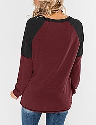 Bingerlily Women's Casual Long Sleeve Tunic Tops