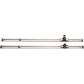 Westland Bimini Top Deck-Mount Slide Track Assembly, 24" Long