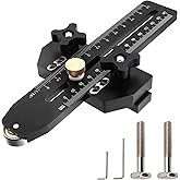 Thin Rip Jig, Thin Rip Table Saw Jig for Making Repetitive Narrow Thin Strip Cuts Woodworking Tools, Fits 3/8" x 3/4" T-Slot,
