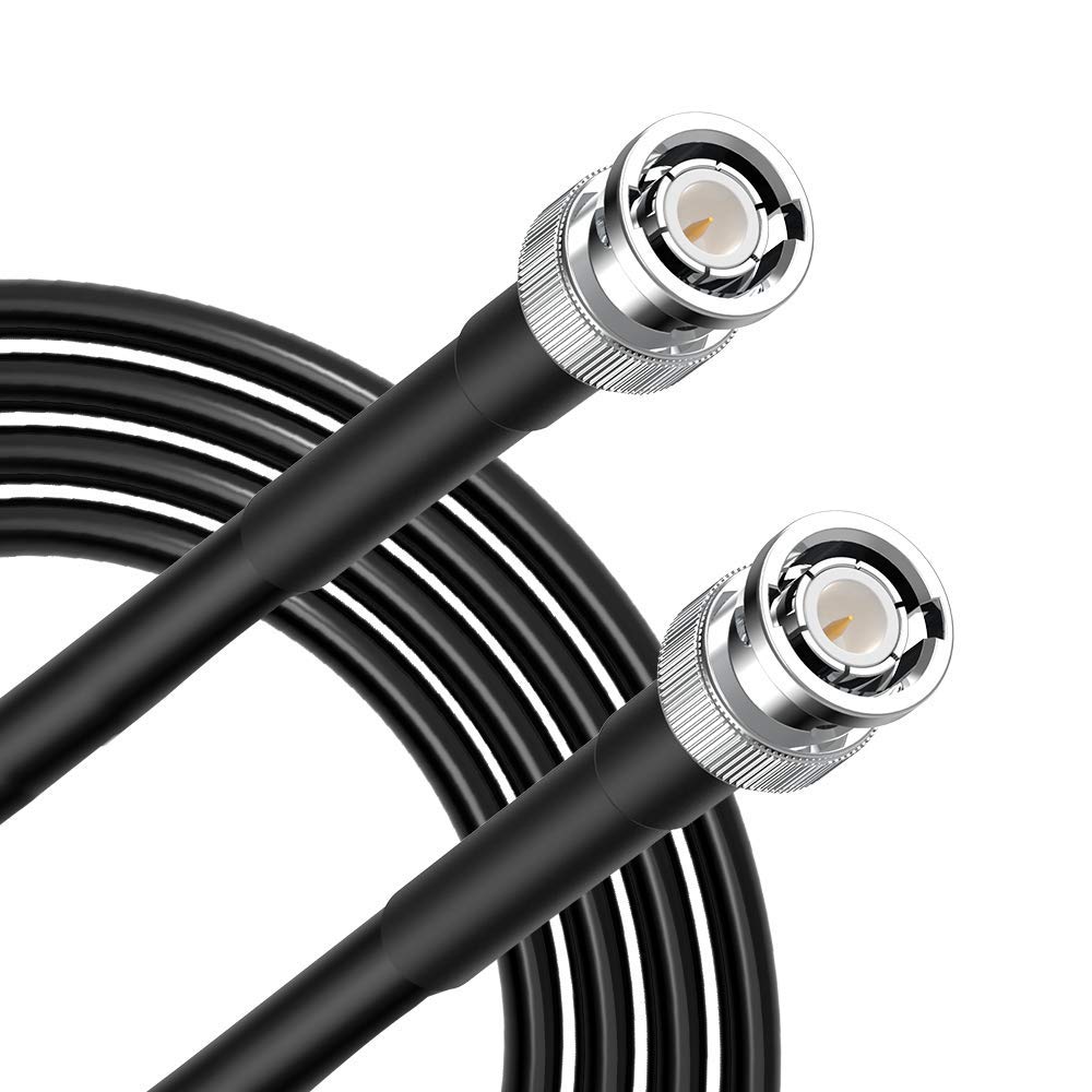 MOOKEERF 25FT SDI Cable, HD-SDI BNC Male to BNC Male 75 Ohm RG6 Video Coaxial Cable