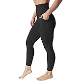 90 Degree By Reflex Squat Proof Elastic Free Super High Waisted Tummy Control Ankle Leggings with Pockets