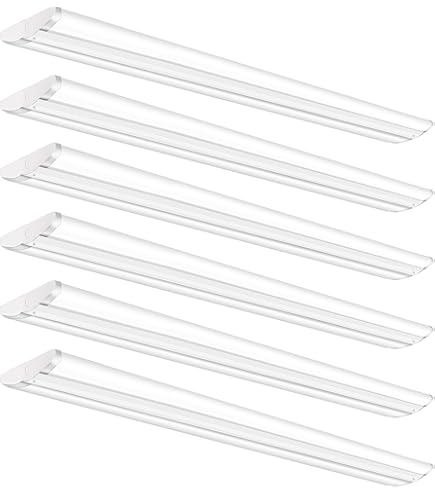 ANTLUX 8FT LED Shop Light, Ultra Slim LED Wraparound 110W [6-lamp